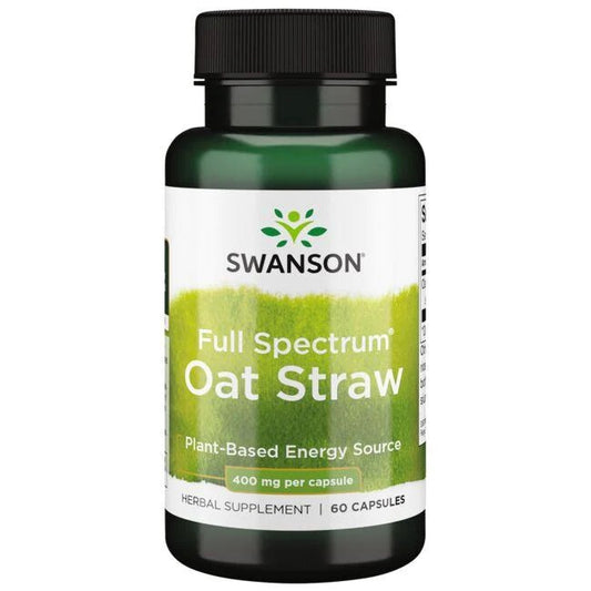 Swanson: Full Spectrum Oat Straw, 400mg - 60 caps