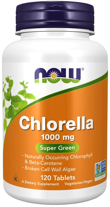 NOW Foods: Chlorella, 1000mg - 120 tabs