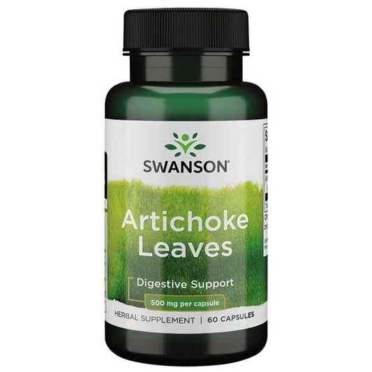 Swanson: Artichoke Leaves, 500mg - 60 caps