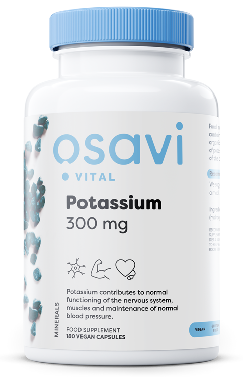 Osavi: Potassium, 300mg - 180 vegan caps