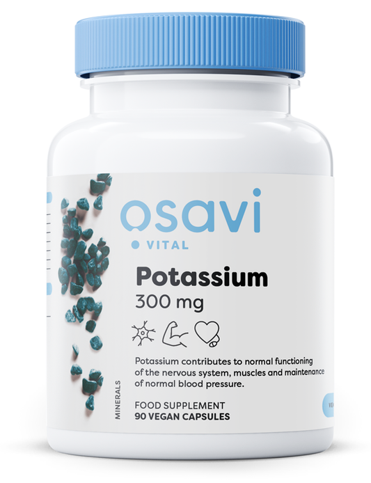 Osavi: Potassium, 300mg - 90 vegan caps