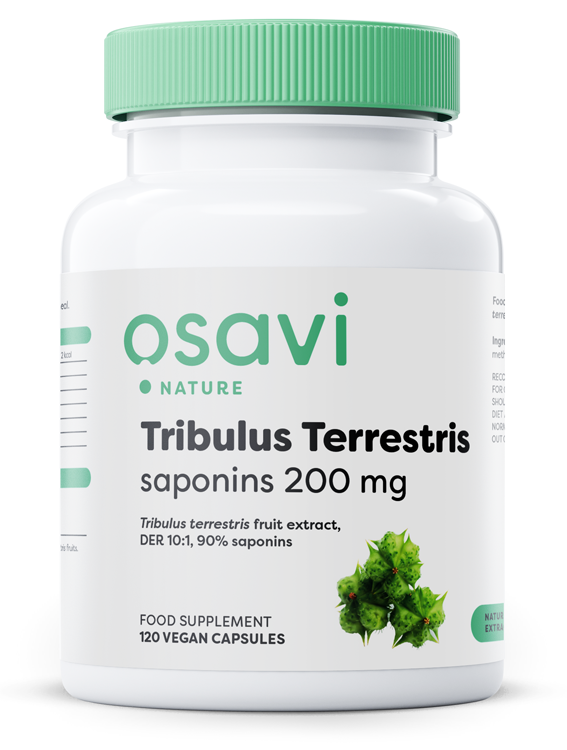 Osavi: Tribulus Terrestris, Saponins 200mg - 120 vegan caps