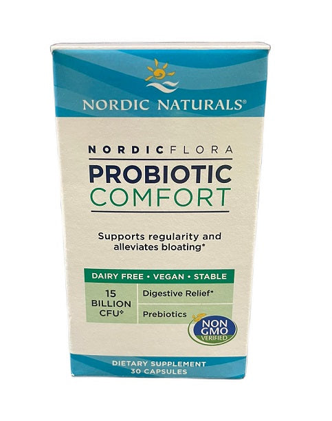 Nordic Naturals: Nordic Flora Probiotic Comfort, 15 billion CFU - 30 caps