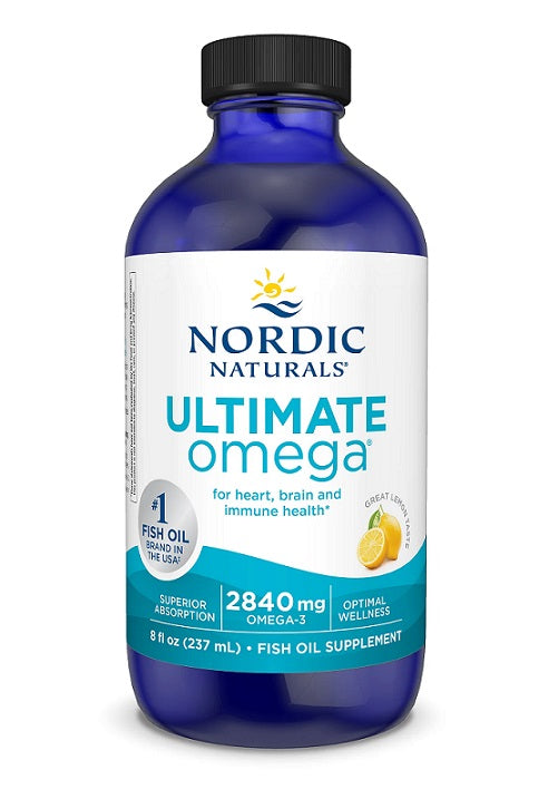 Nordic Naturals: Ultimate Omega, 2840mg Lemon - 237 ml.