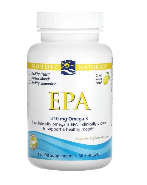 Nordic Naturals: EPA, 1210mg Lemon - 60 softgels