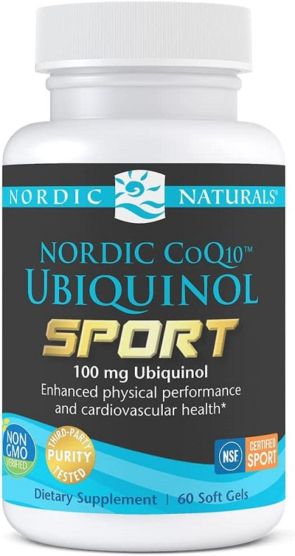 Nordic Naturals: Nordic CoQ10 Ubiquinol Sport, 100mg - 60 softgels