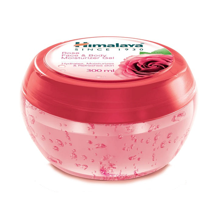 Himalaya: Rose Face & Body Moisturizer Gel - 300 ml.