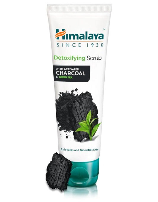 Himalaya: Detoxifying Scrub with Activated Charcoal & Green Tea - 75 ml.