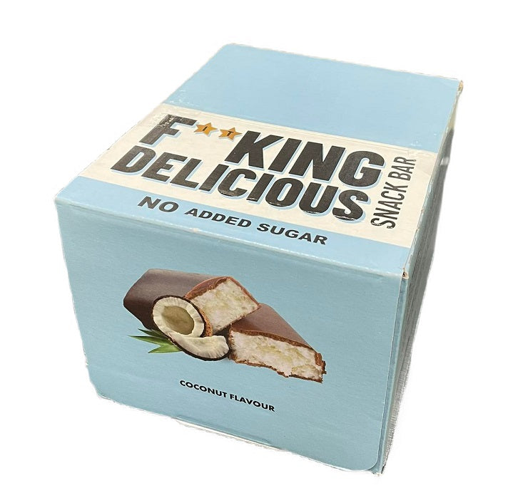 Allnutrition: Fitking Delicious Snack Bar, Coconut - 24 x 40g