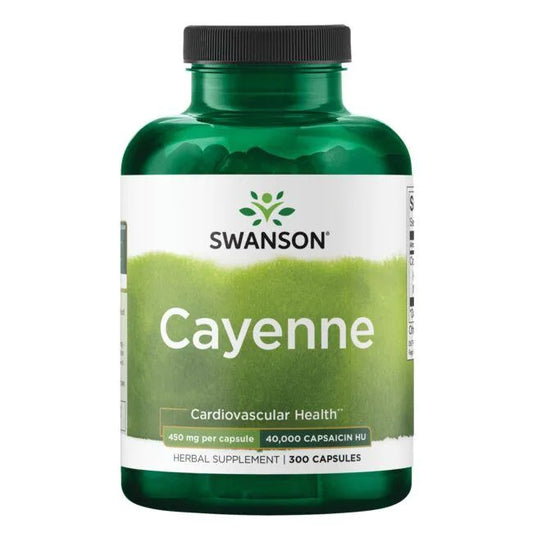 Swanson: Cayenne, 450mg - 300 caps