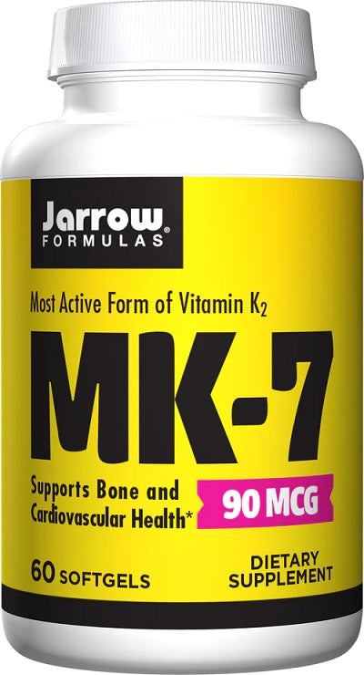 Jarrow Formulas: MK-7, 90mcg - 60 softgels