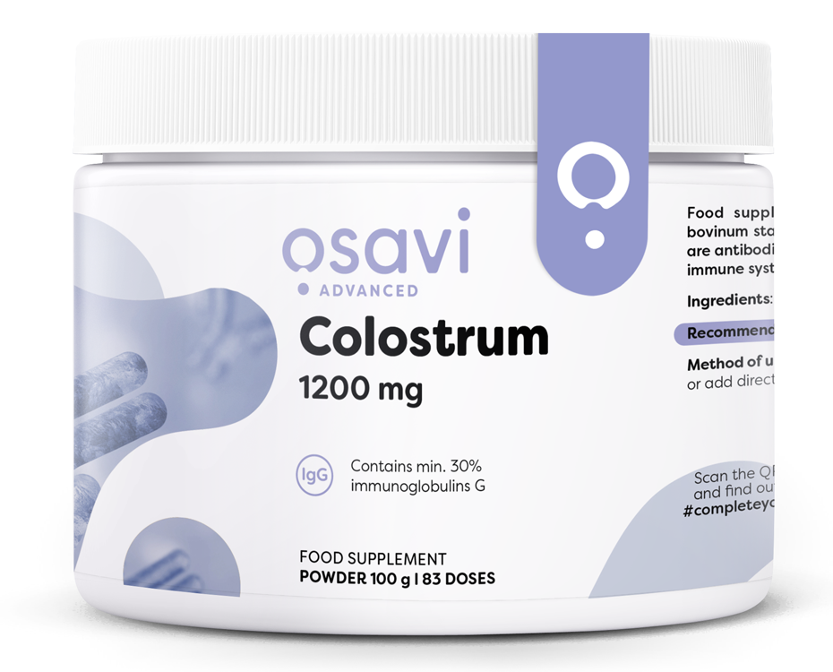 Osavi: Colostrum Powder, 1200mg - 100g