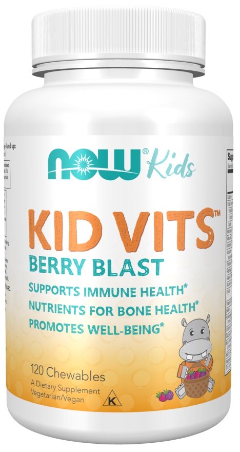 NOW Foods: Kid Vits, Berry Blast - 120 chewables