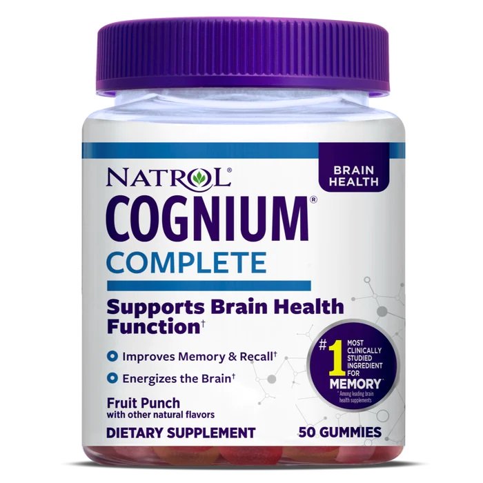 Natrol: Cognium Complete, Fruit Punch - 50 gummies