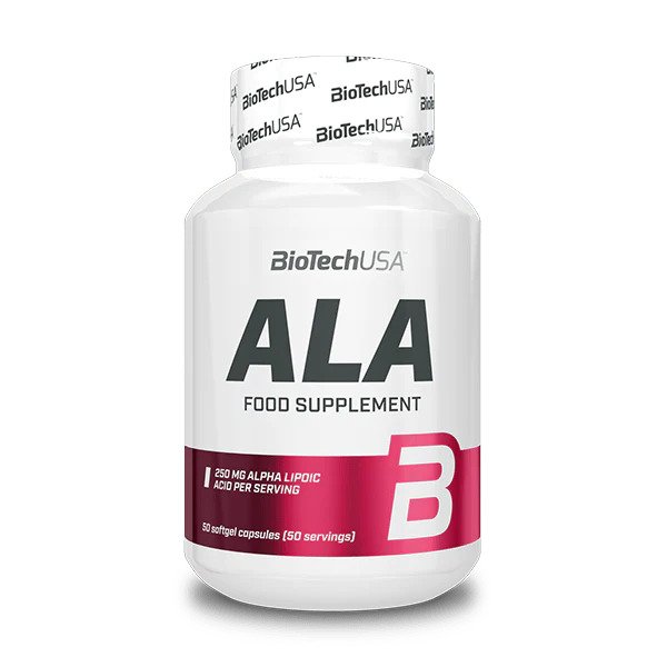 BioTechUSA: ALA Alpha Lipoic Acid, 250mg - 50 caps