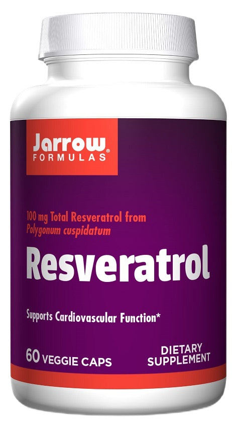 Jarrow Formulas: Resveratrol, 100mg - 60 vcaps