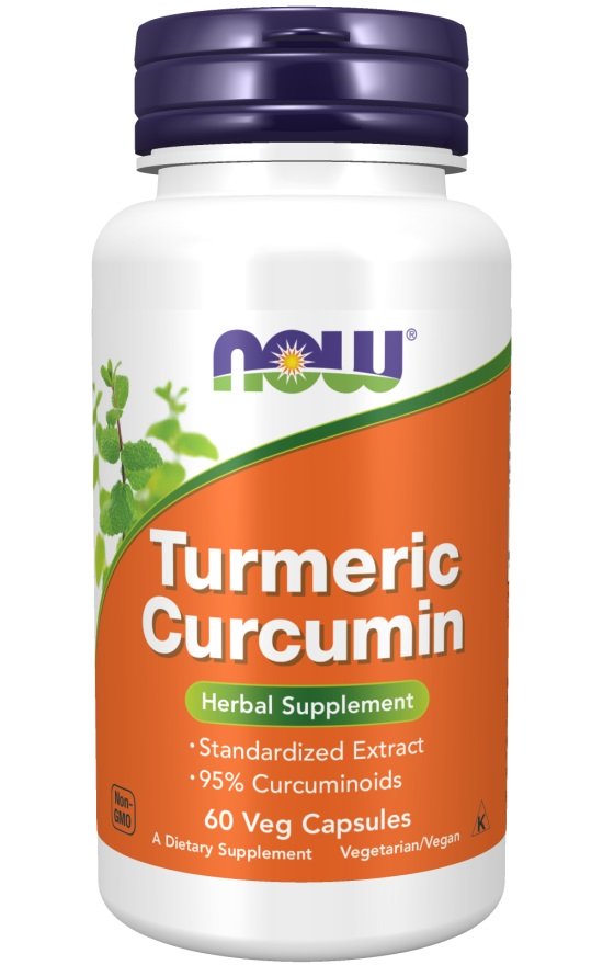 NOW Foods: Turmeric Curcumin - 60 vcaps