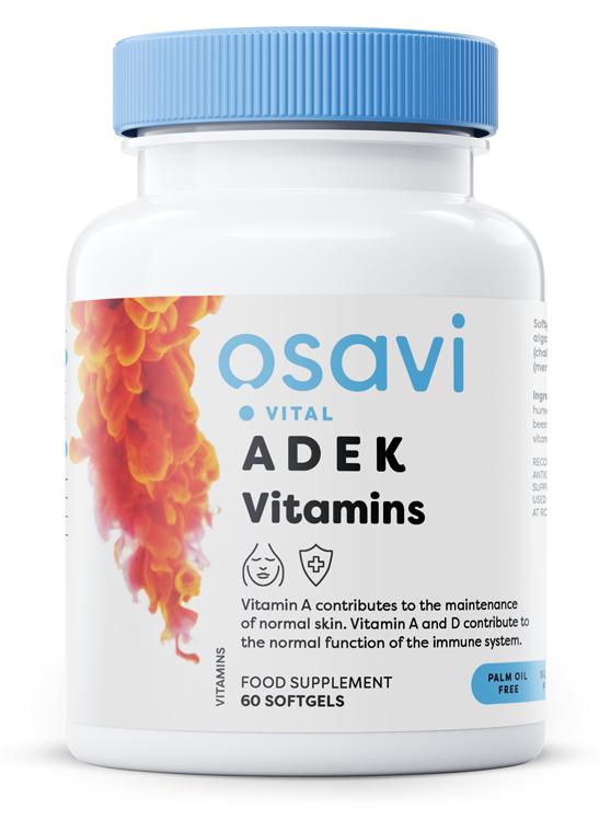 Osavi: ADEK Vitamins - 60 softgels