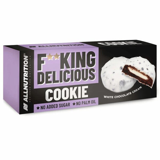 Allnutrition: Fitking Delicious Cookie, White Choco Cream - 128g