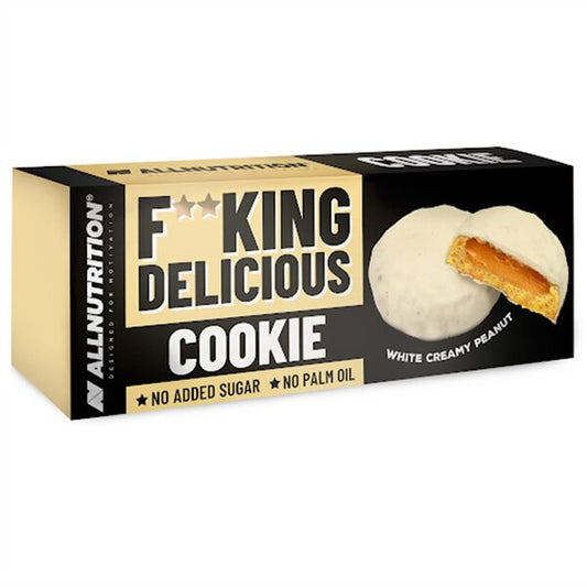 Allnutrition: Fitking Delicious Cookie, White Creamy Peanut - 128g