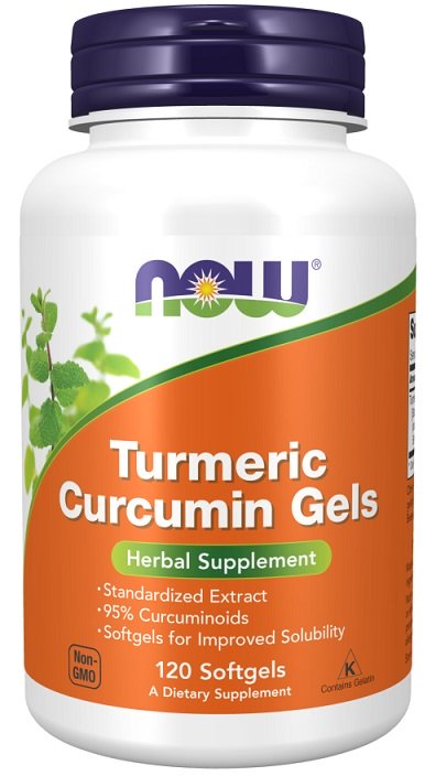 NOW Foods: Turmeric Curcumin - 120 softgels