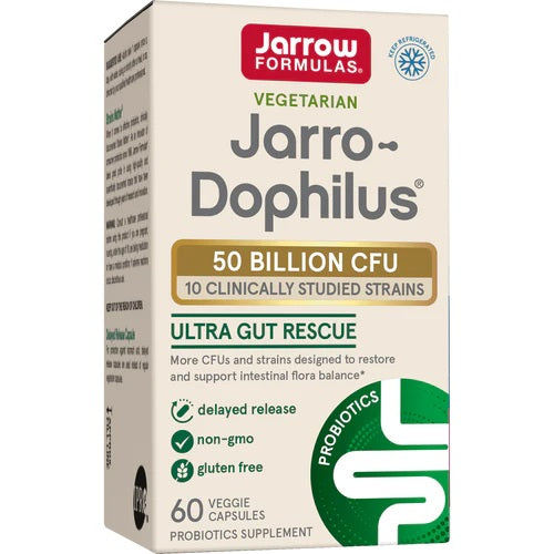 Jarrow Formulas: Jarro-Dophilus Ultra Gut Rescue, 50 Billion CFU - 60 vcaps