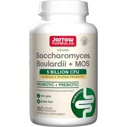 Jarrow Formulas: Saccharomyces Boulardii + MOS - 180 vcaps