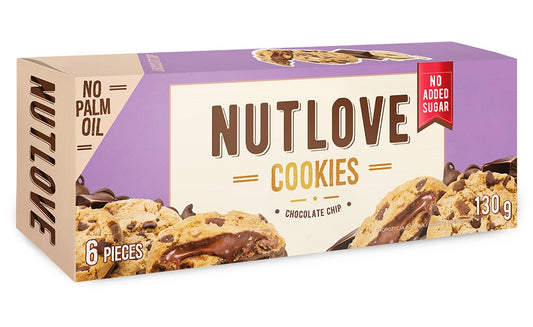 Allnutrition: Nutlove Cookies, Chocolate Chip - 6 cookies