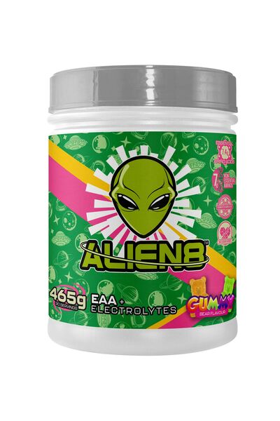 Alien8: EAA + Electrolytes, Peach Mango - 465g