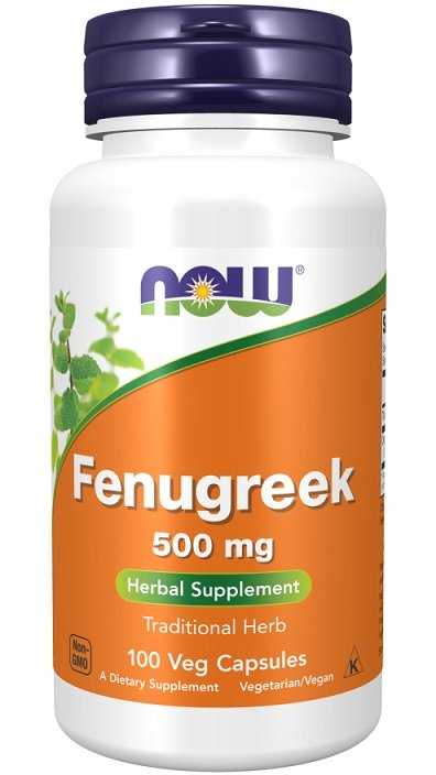 NOW Foods: Fenugreek, 500mg - 100 vcaps