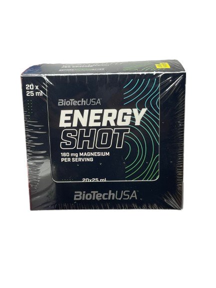 BioTechUSA: Energy Shot, Lemon - 20 x 25 ml.