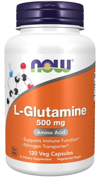 NOW Foods: L-Glutamine, 500mg - 120 vcaps