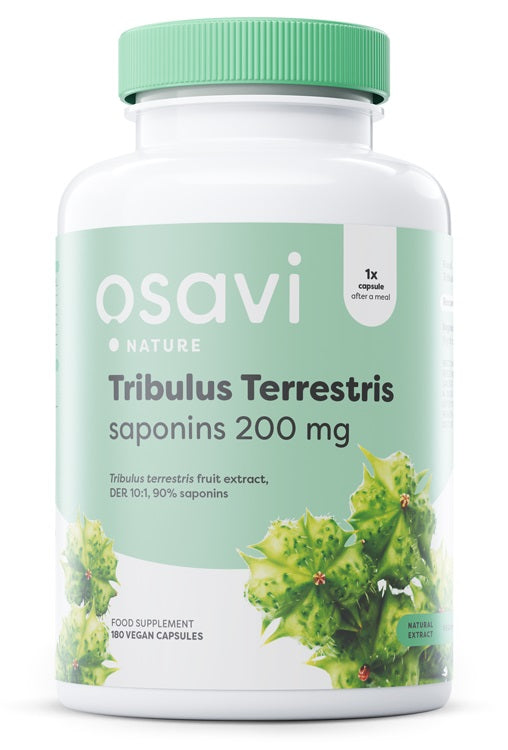 Osavi: Tribulus Terrestris, Saponins 200mg - 180 vegan caps