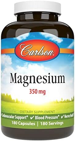 Carlson Labs: Magnesium, 350mg - 180 caps