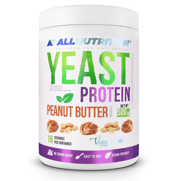 Allnutrition: Yeast Protein, Peanut Butter - 500g