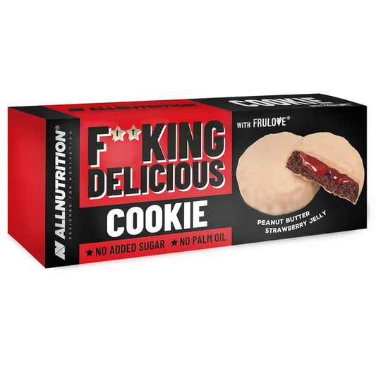 Allnutrition: Fitking Delicious Cookie, Peanut Butter Strawberry Jelly - 128g