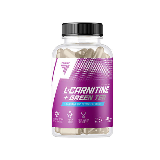 Trec Nutrition: L-Carnitine + Green Tea - 180 caps