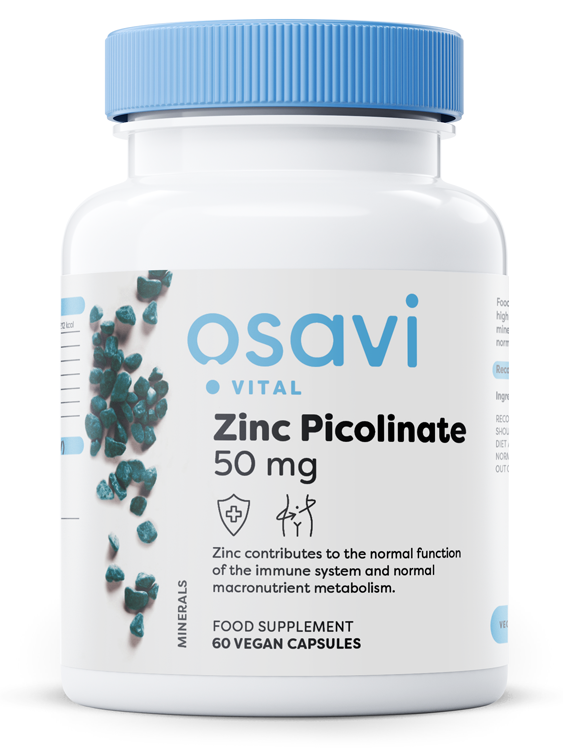 Osavi: Zinc Picolinate, 50mg - 60 vegan caps