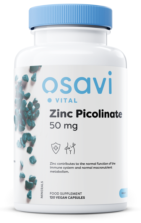 Osavi: Zinc Picolinate, 50mg - 120 vegan caps