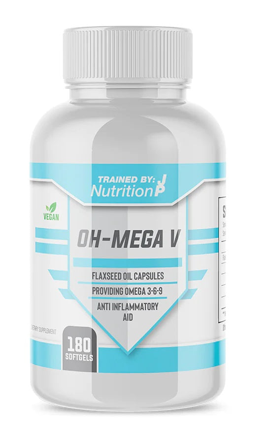 Trained by JP: Oh-Mega V - 180 softgels