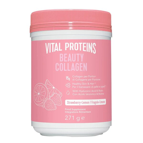 Vital Proteins: Beauty Collagen, Strawberry Lemon - 271g