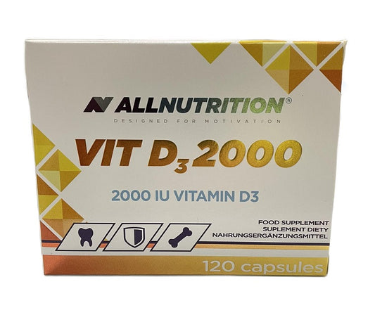 Allnutrition: Vit D3 2000, 2000 IU - 120 caps