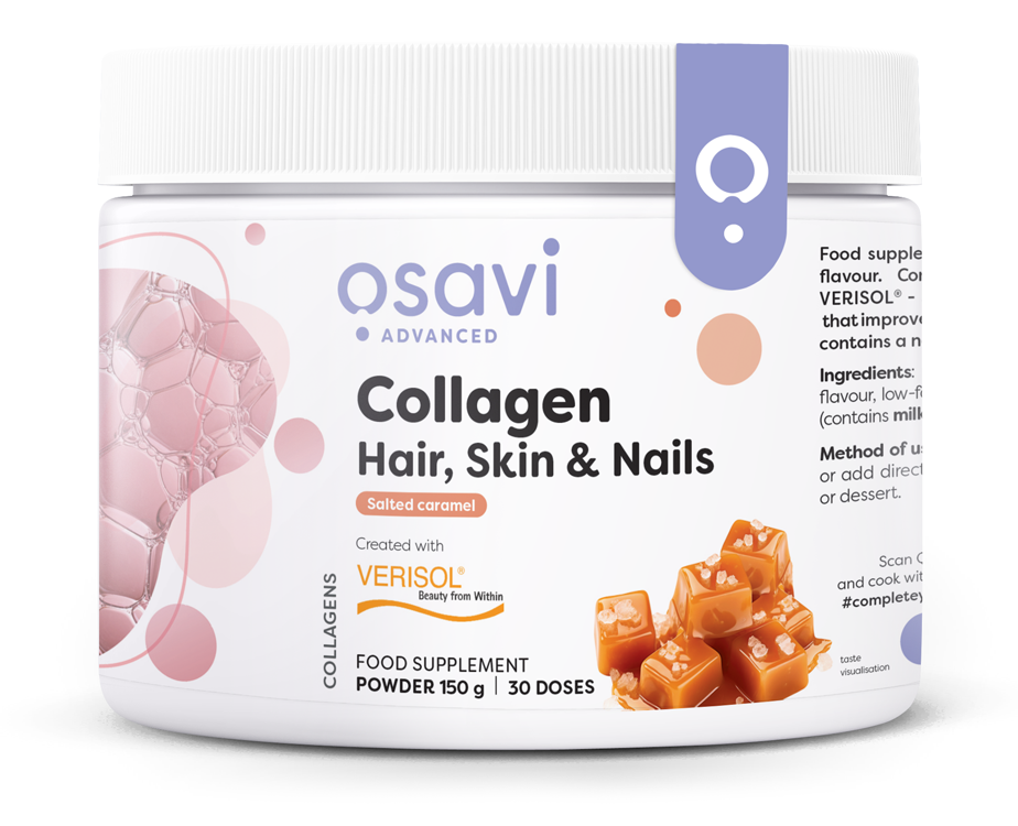 Osavi: Collagen Peptides (Hair, Skin & Nails), Salted Caramel - 150g