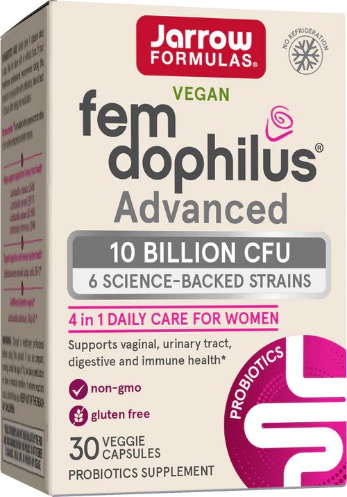 Jarrow Formulas: Fem-Dophilus Advanced - Shelf Stable, 10 Billion CFU - 30 vcaps