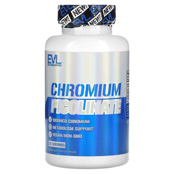 EVLution Nutrition: Chromium Picolinate - 30 caps