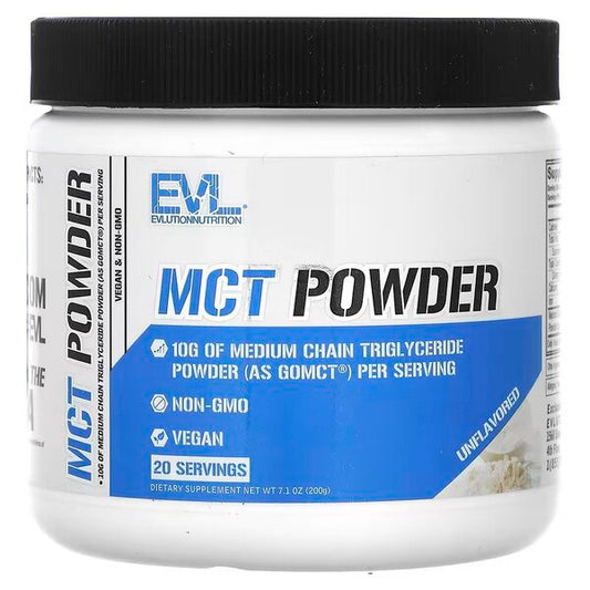 EVLution Nutrition: MCT Powder, Unflavored - 200g