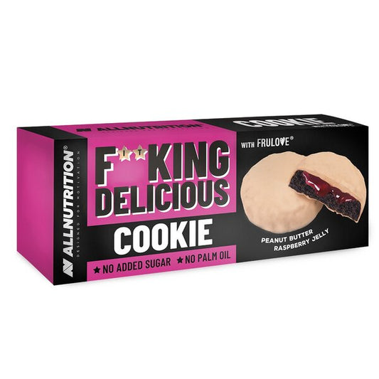 Allnutrition: Fitking Delicious Cookie, Peanut Butter Raspberry Jelly - 128g