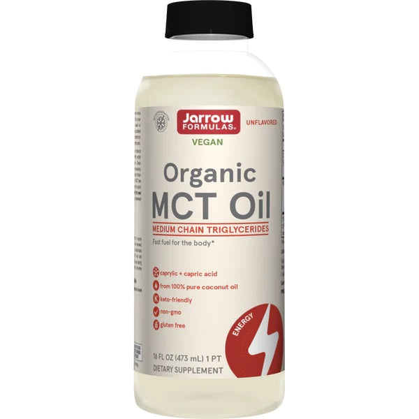 Jarrow Formulas: Organic MCT Oil, Unflavored - 473ml.