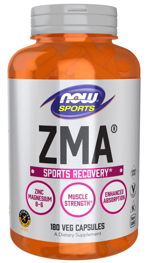 NOW Foods: ZMA - Sports Recovery - 180 vcaps