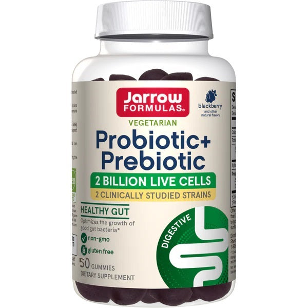 Jarrow Formulas: Probiotic + Prebiotic, Blackberry - 50 gummies